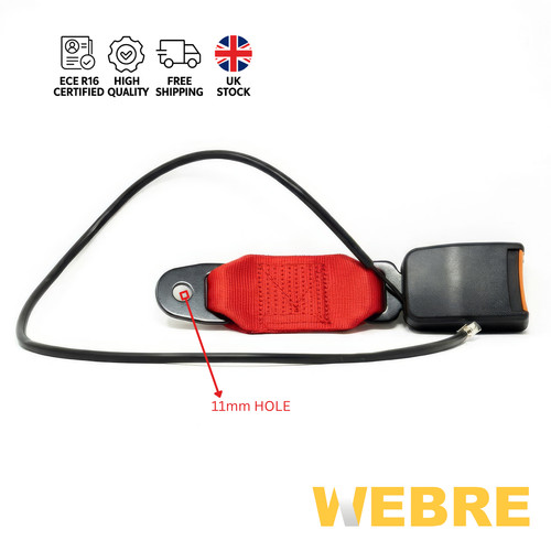 Webbed seat belt - webbed,