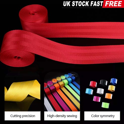 Car seat belt webbing - 3.6m,