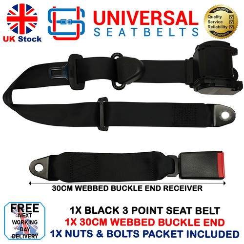Black universal length 3 - length,