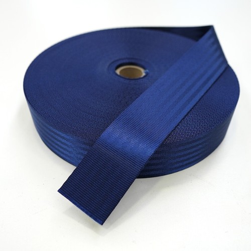 Dark blue car seat belt - -,