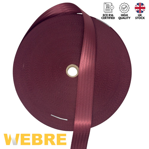 Seat belt webbing 47mm - webbing, wide