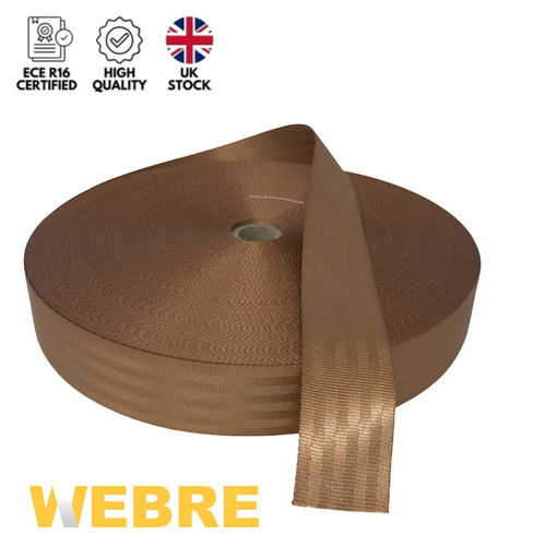 Seat belt webbing 47mm wide - belt,