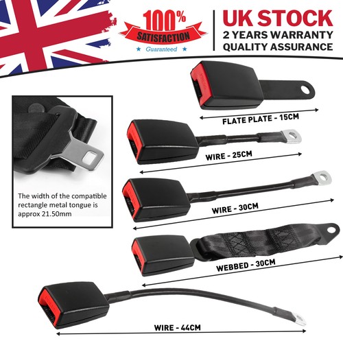 Seat belt buckle receiver - belt,