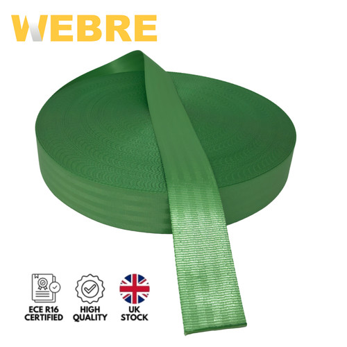Seat belt webbing 47mm wide - belt,
