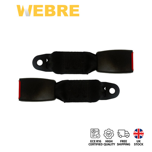 Webbed seat belt buckle - webbed,