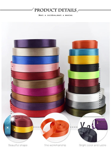 Nylon webbing ribbon band - webbing,