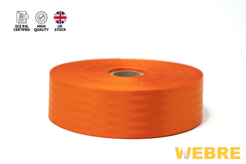 Seat belt webbing 47mm wide - 47mm,